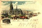 Köln, Dom, Bildpostkarte 1899