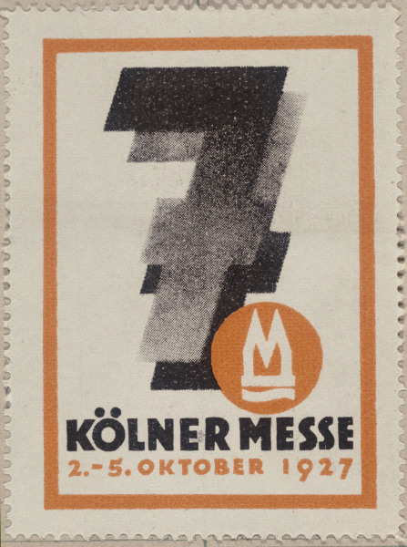 Kölner Messe 1927 von 