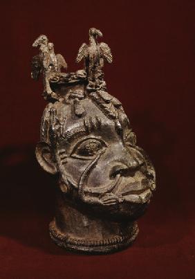 Kopf, Benin, Nigeria / Bronze