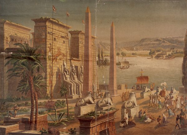 Luxor z.Zt.der Pharaonen von 