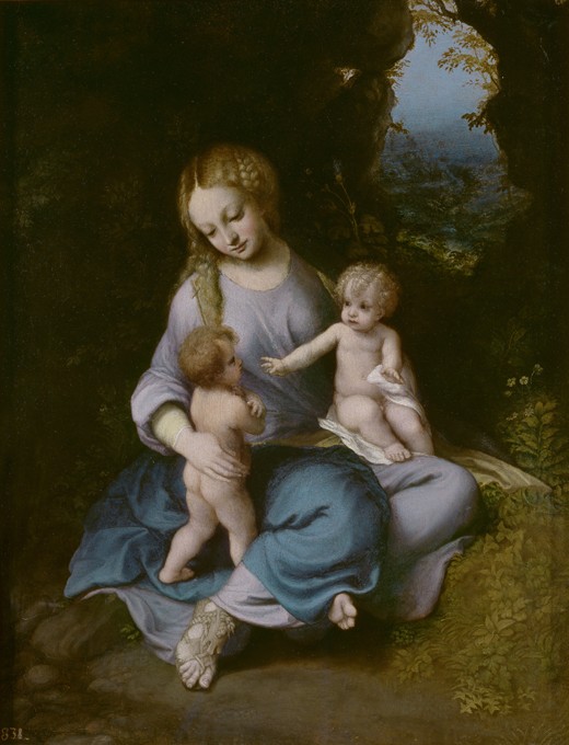 Madonna mit dem Kind und dem Johannesknaben von 