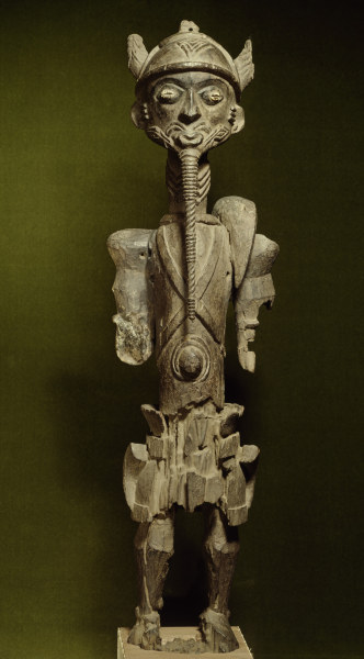Maennliche Figur, Luluwa, Kongo / Holz von 