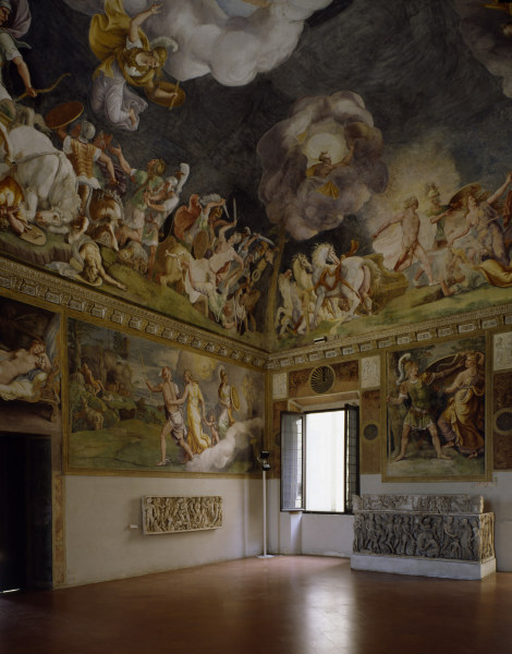 Mantua, Pal.Ducale, Sala di Troia von 