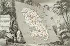 Martinique, Landkarte 1856