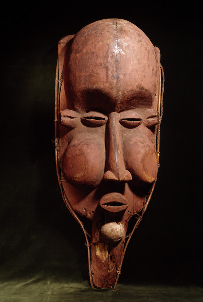 Maske, Suku, Kongo / Holz von 