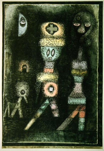 Materialised Ghosts, 1923 (no 24) (w/c on paper)  von 
