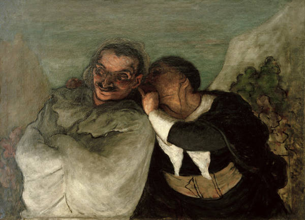 Moliere, Fourberies de Scapin / Daumier von 