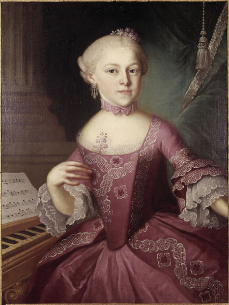 Mozart, Maria Anna (Nannerl) von 