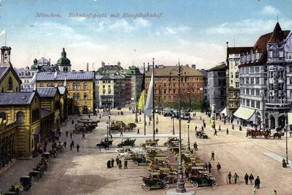 München, Bahnhofsplatz von 