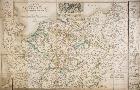 New Post Map of Central Europa 1828