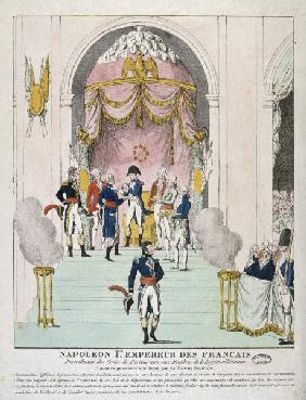 Napoleon I. verleiht Kreuz d. Ehrenleg.