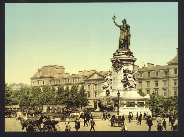 Paris, Place de la République von 