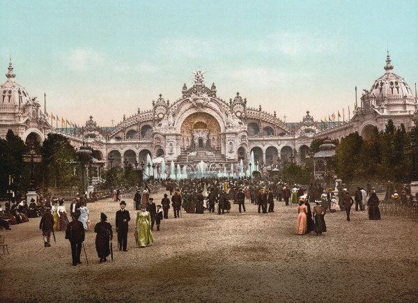 Paris, Weltausst.1900, Château d''Eau von 
