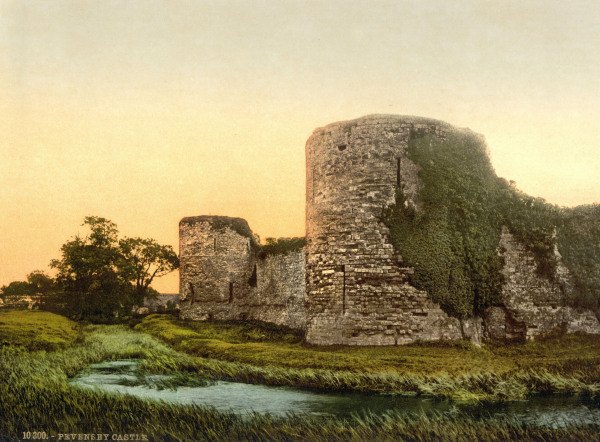 Pevensey Castle von 