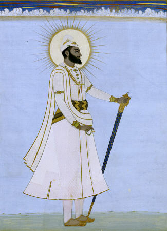 Portrait Of Maharaja Karem Singh Of Patiala von 