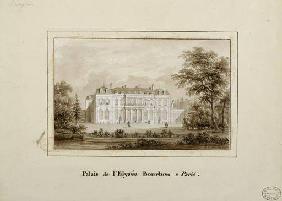 Paris, Elysee-Palast / Zeichnung 1828
