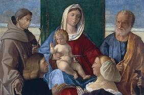 Pietro Duia, Maria mit Kind.. u.Stifter