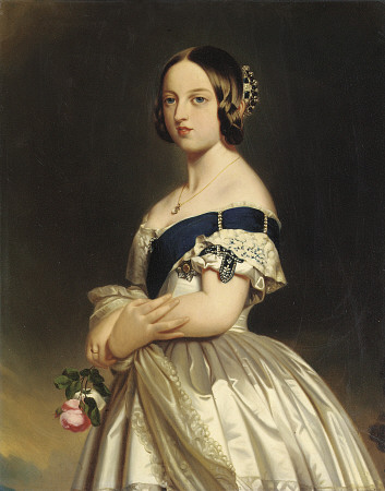 Queen Victoria After Franz Xaver Winterhalter (1805-1873) von 