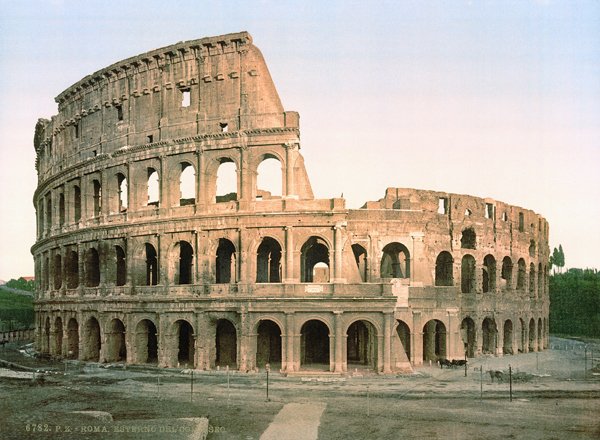 Rom, Kolosseum - Artist Artist als Kunstdruck oder