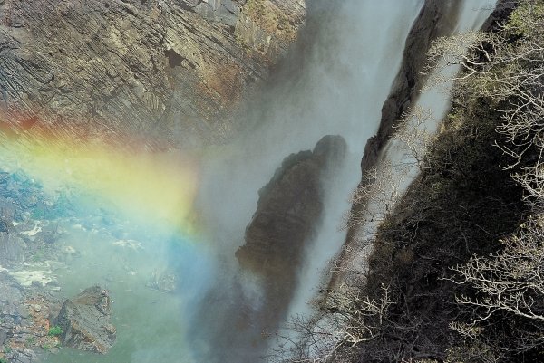 Rainbow at Jog Falls (photo)  von 