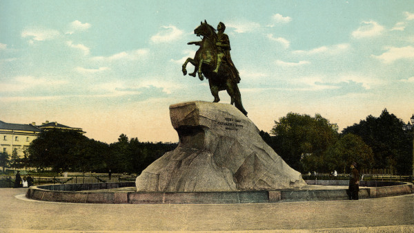 Reiterdenkmal Peters I., St. Petersburg von 