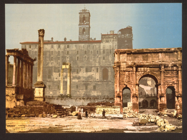 Rom, Forum Romanum von 