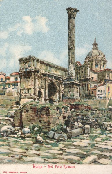 Rom, Forum Romanum, Septimius Sev von 