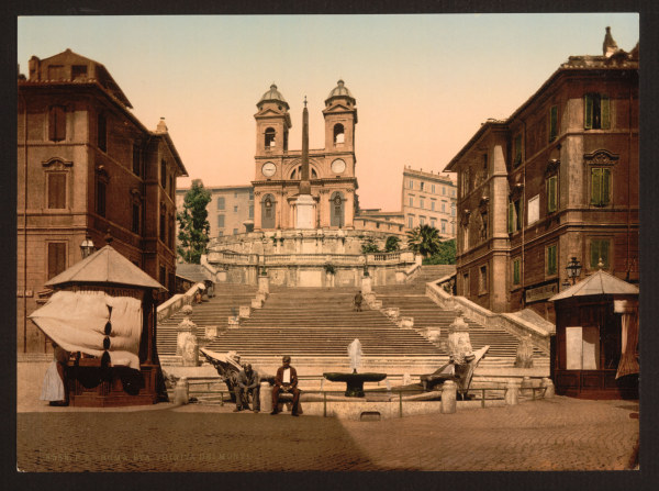 Rom, Spanische Treppe von 