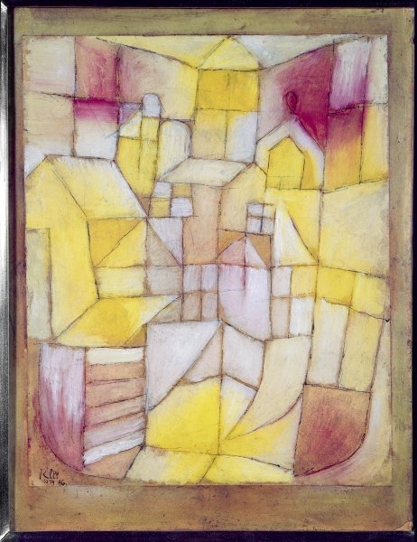 Rose-Jaune, 1919 (oil on paper)  von 