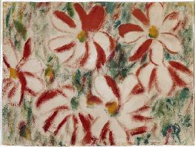 Rote Blüten 1920