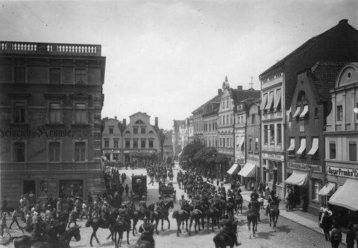 Rueckkehr Feldartill.-Regiment Nr.5/Foto von 