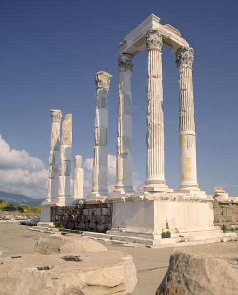 Ruins of the acropolis (photo)  von 