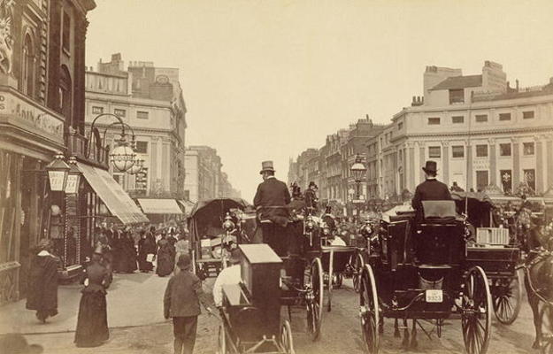 Regent Circus, London, c.1880 (sepia photo) von 