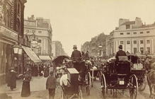 Regent Circus, London, c.1880 (sepia photo) 1600