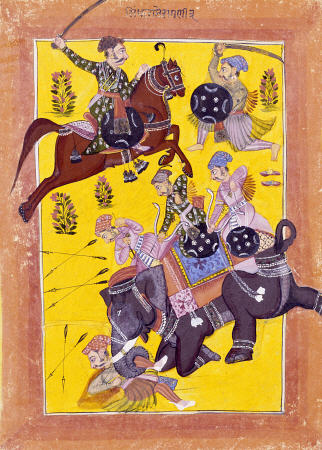 Sindhu Ragini On Horseback von 
