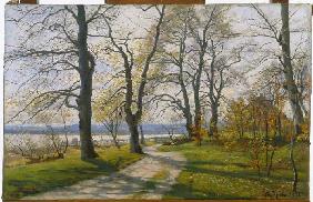 Sonniger Vormittag am See 1886