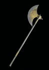 Steel axe with gold inlay, Egyptian, 15th century 1894