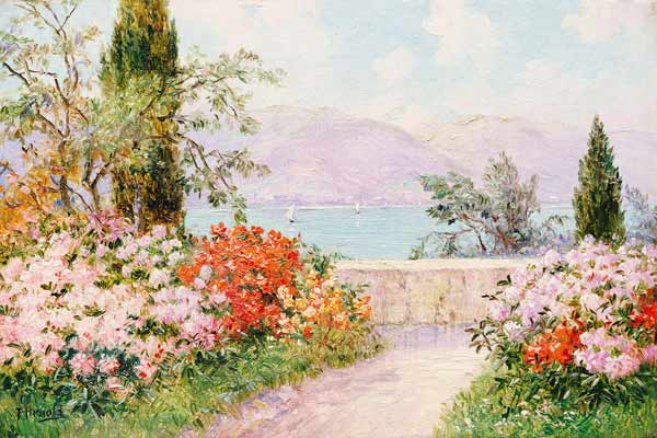 The Gardens Of The Villa Melzi On Lake Como von 
