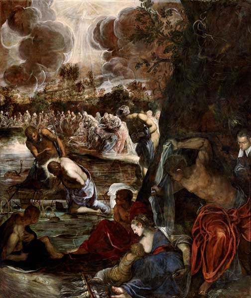 Tintoretto, Taufe Christi von 