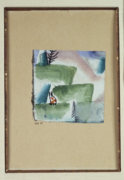 The Territory of a Tom Cat, 1919 (w/c on linen mounted on board)  von 