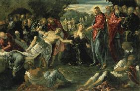Tintoretto, Auferweckung Lazarus