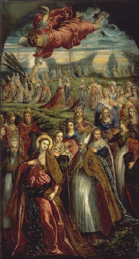 Tintoretto, Reise der Hl.Ursula