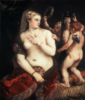 Tizian, Venus vor dem Spiegel