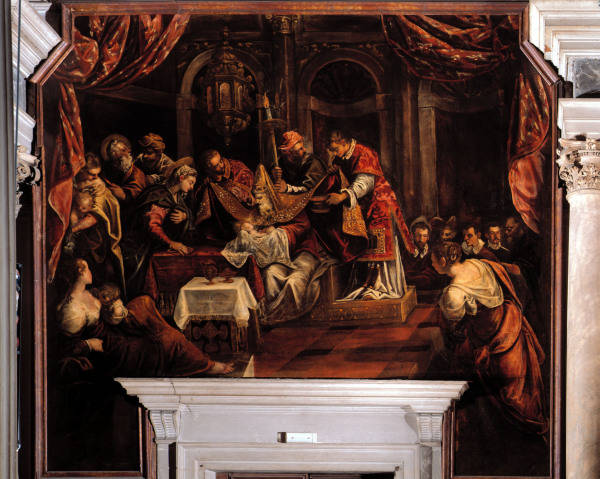 Tintoretto, Beschneidung Christi von 