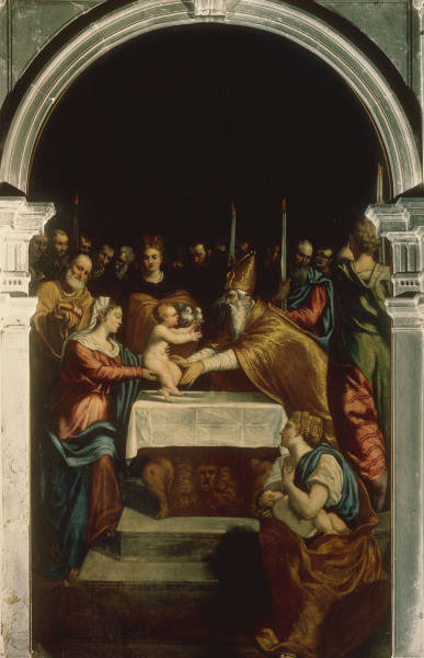 Tintoretto, Darstellung im Tempel von 