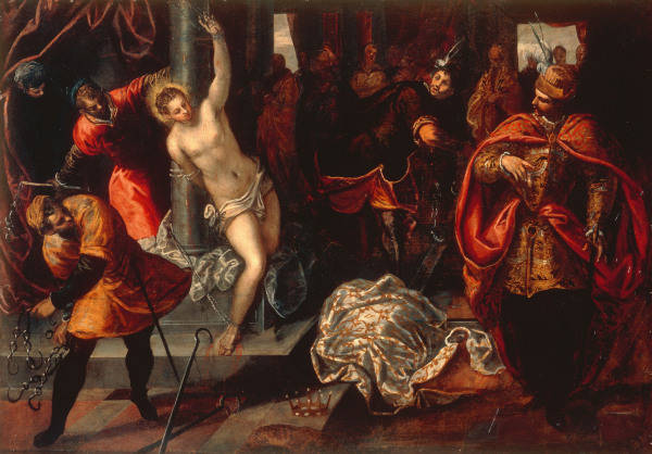 Tintoretto, Hl.Katharina Auspeitschung von 