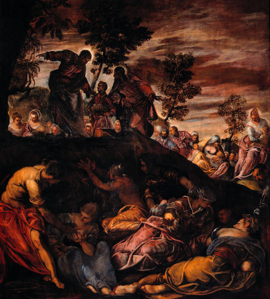 Tintoretto, Wunderbare Brotvermehrung von 