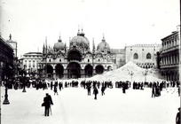 The Collapse of the Campanile, 14th of July 1902 (b/w photo) 19th