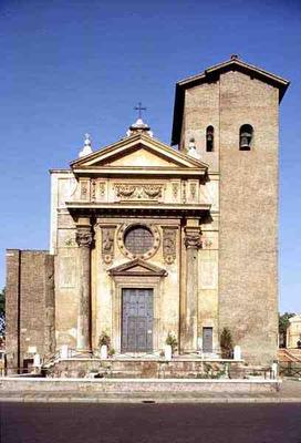 The facade and bell tower (photo) von 
