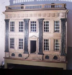 'The Great House' English doll's house, c.1750, thought to come from Cheshire or Lancashire (wood) 19th